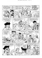 BARBE ROUGE : Planche originale 40 de BARBE ROUGE - Tome 28.  La flibusti�re du sans piti�